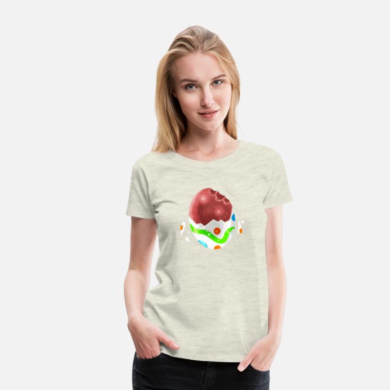 A Cracked Chocolate Easter Egg Funny Easter