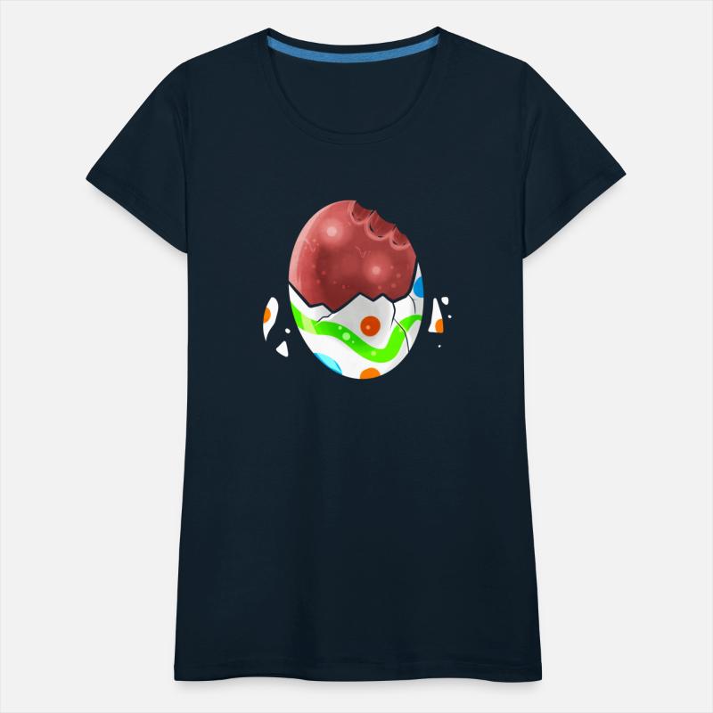 A Cracked Chocolate Easter Egg Funny Easter