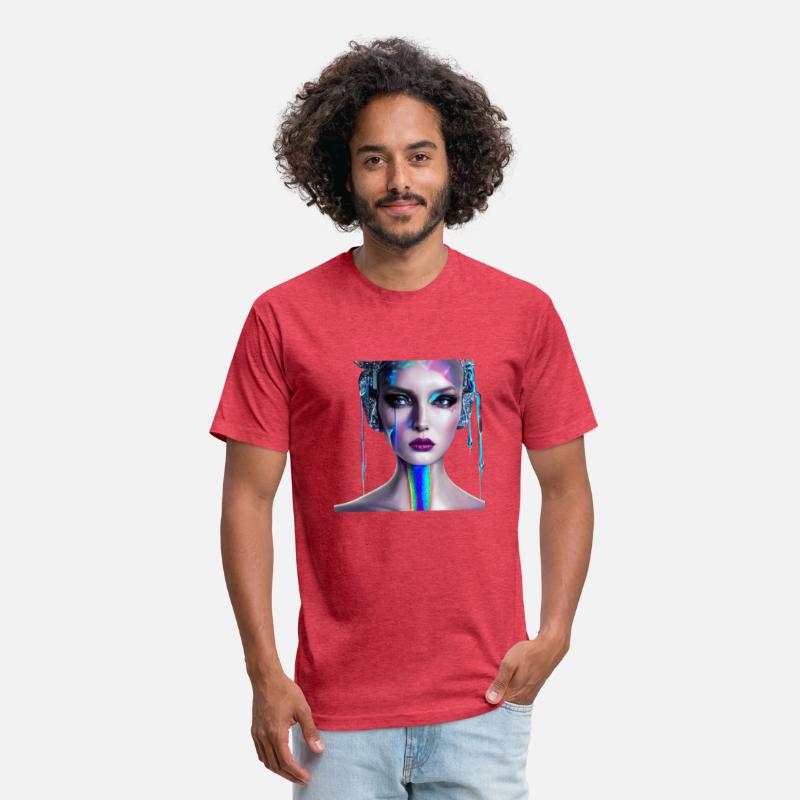 A Fusion of Futuristic Fashion t-shirt