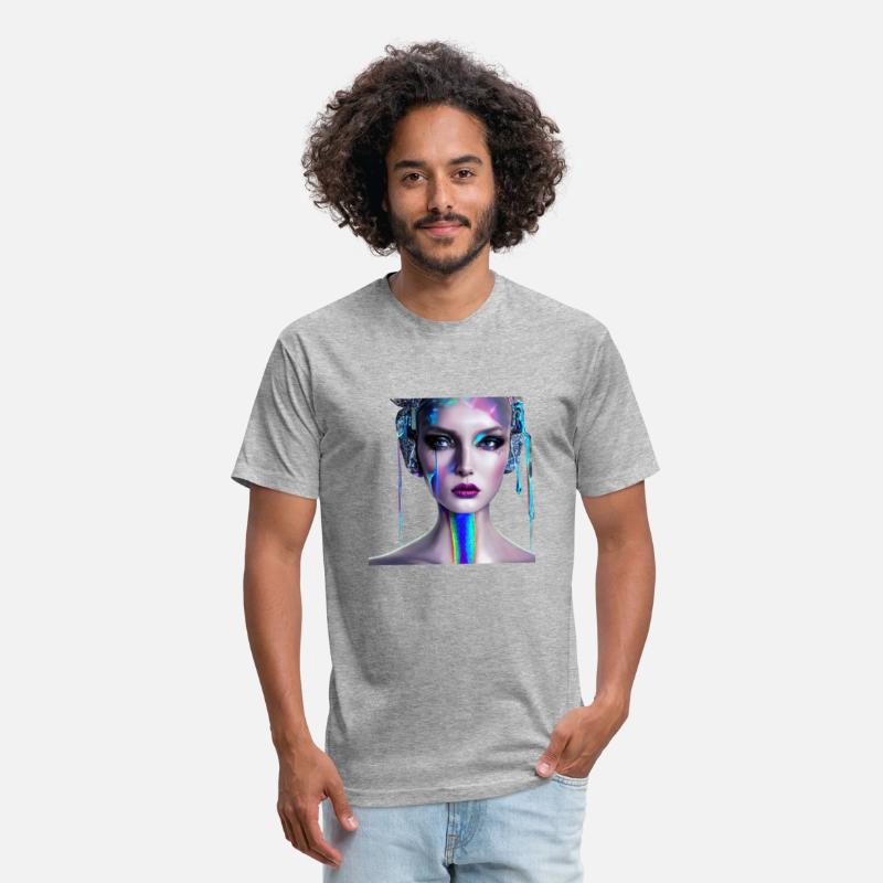 A Fusion of Futuristic Fashion t-shirt
