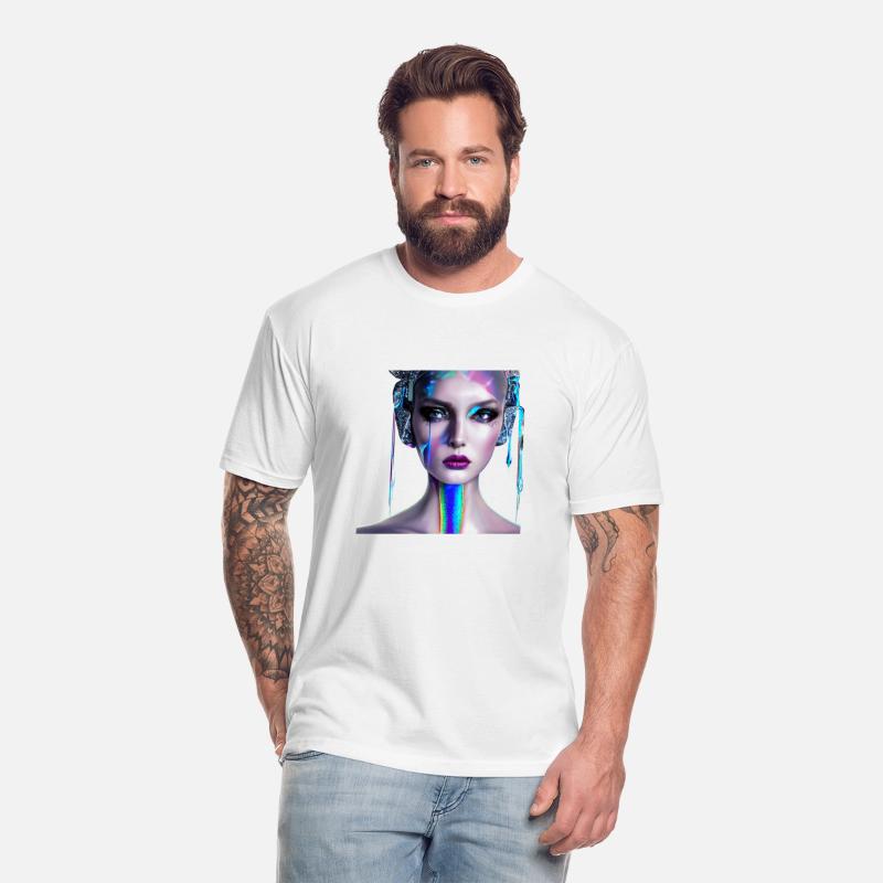 A Fusion of Futuristic Fashion t-shirt