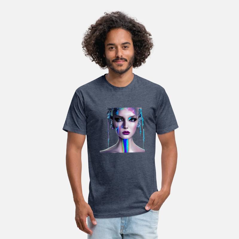 A Fusion of Futuristic Fashion t-shirt