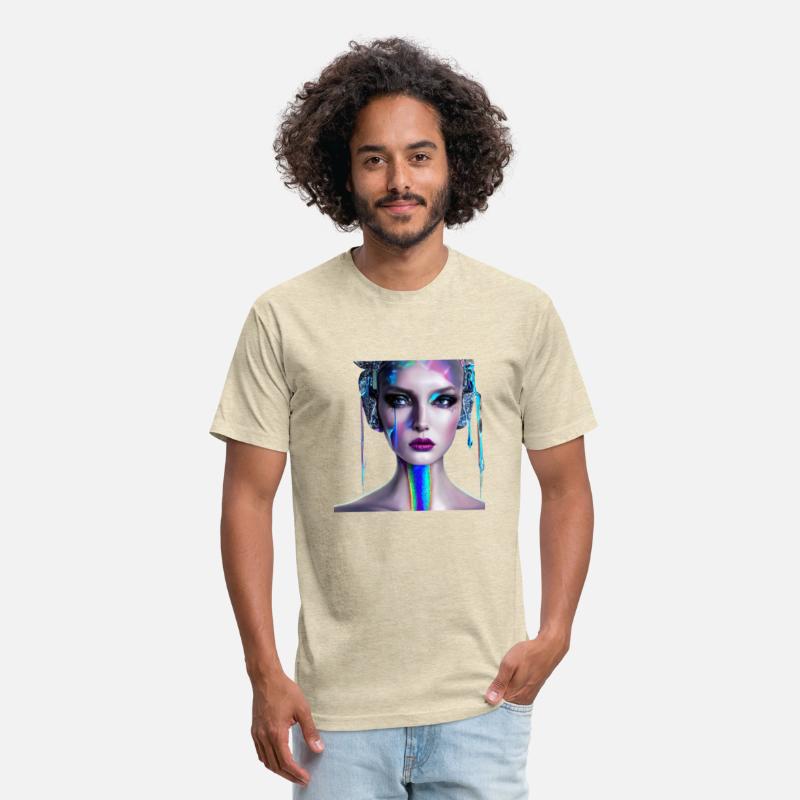 A Fusion of Futuristic Fashion t-shirt