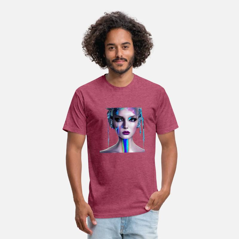 A Fusion of Futuristic Fashion t-shirt
