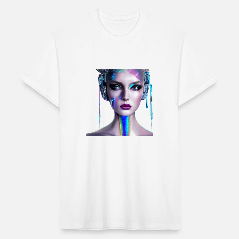A Fusion of Futuristic Fashion t-shirt