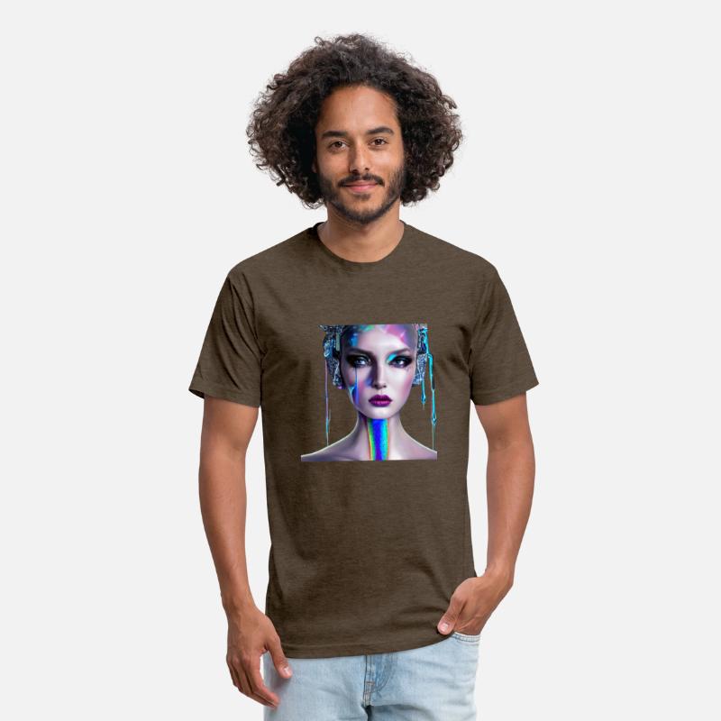 A Fusion of Futuristic Fashion t-shirt