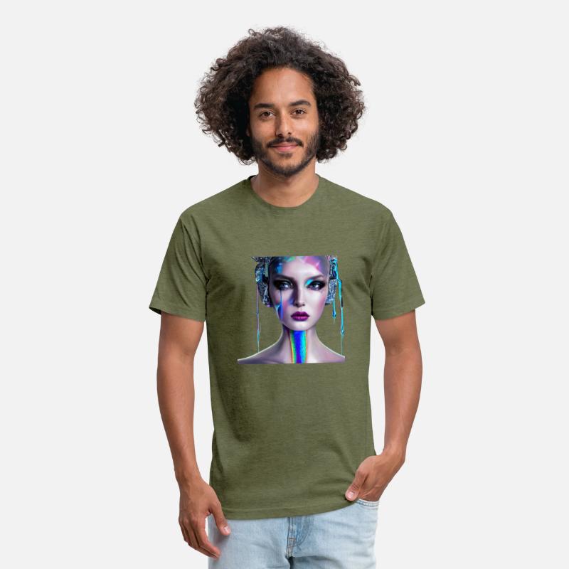 A Fusion of Futuristic Fashion t-shirt