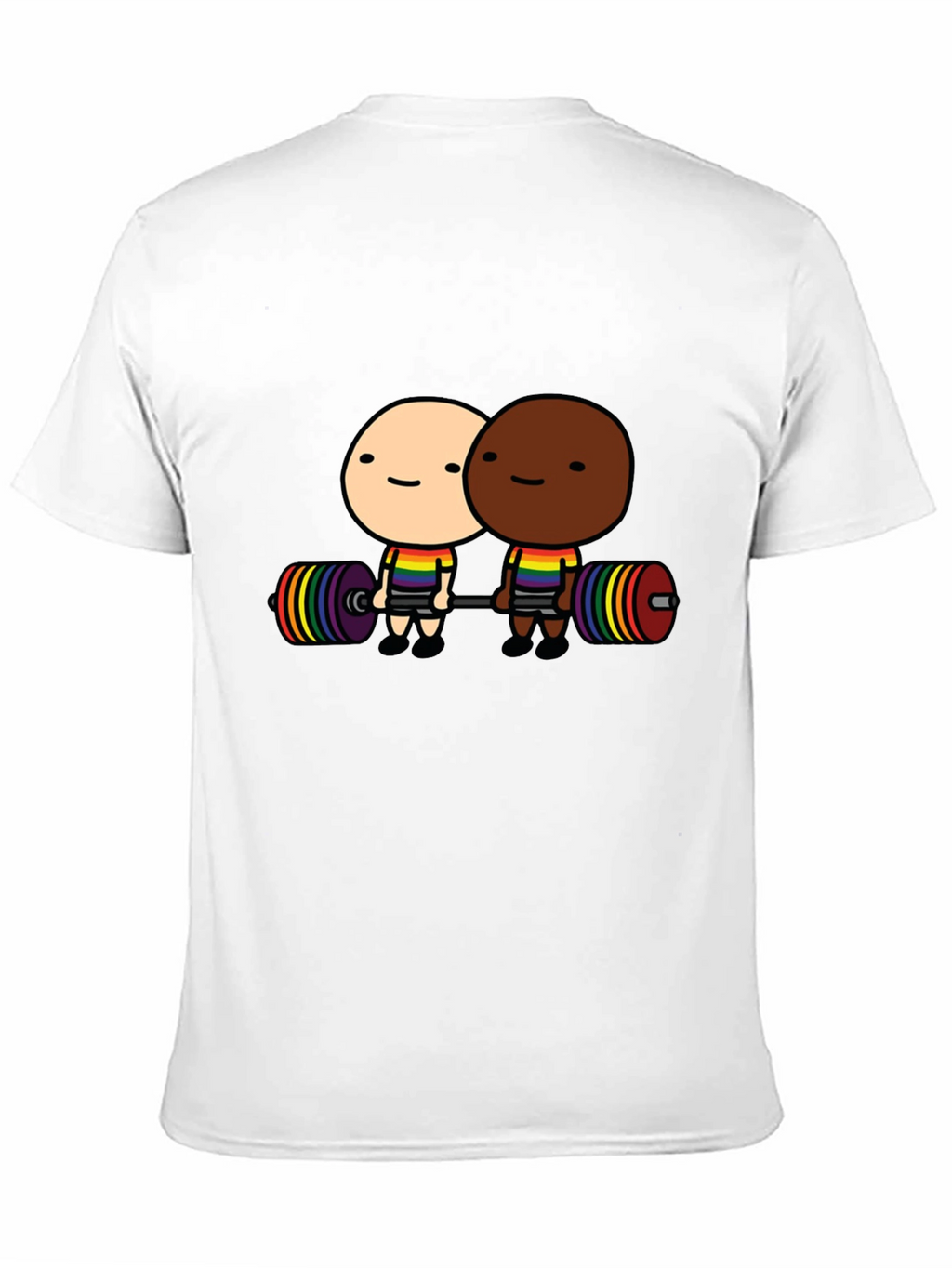 LGBTQ+ Pride Weightlifting T-Shirt