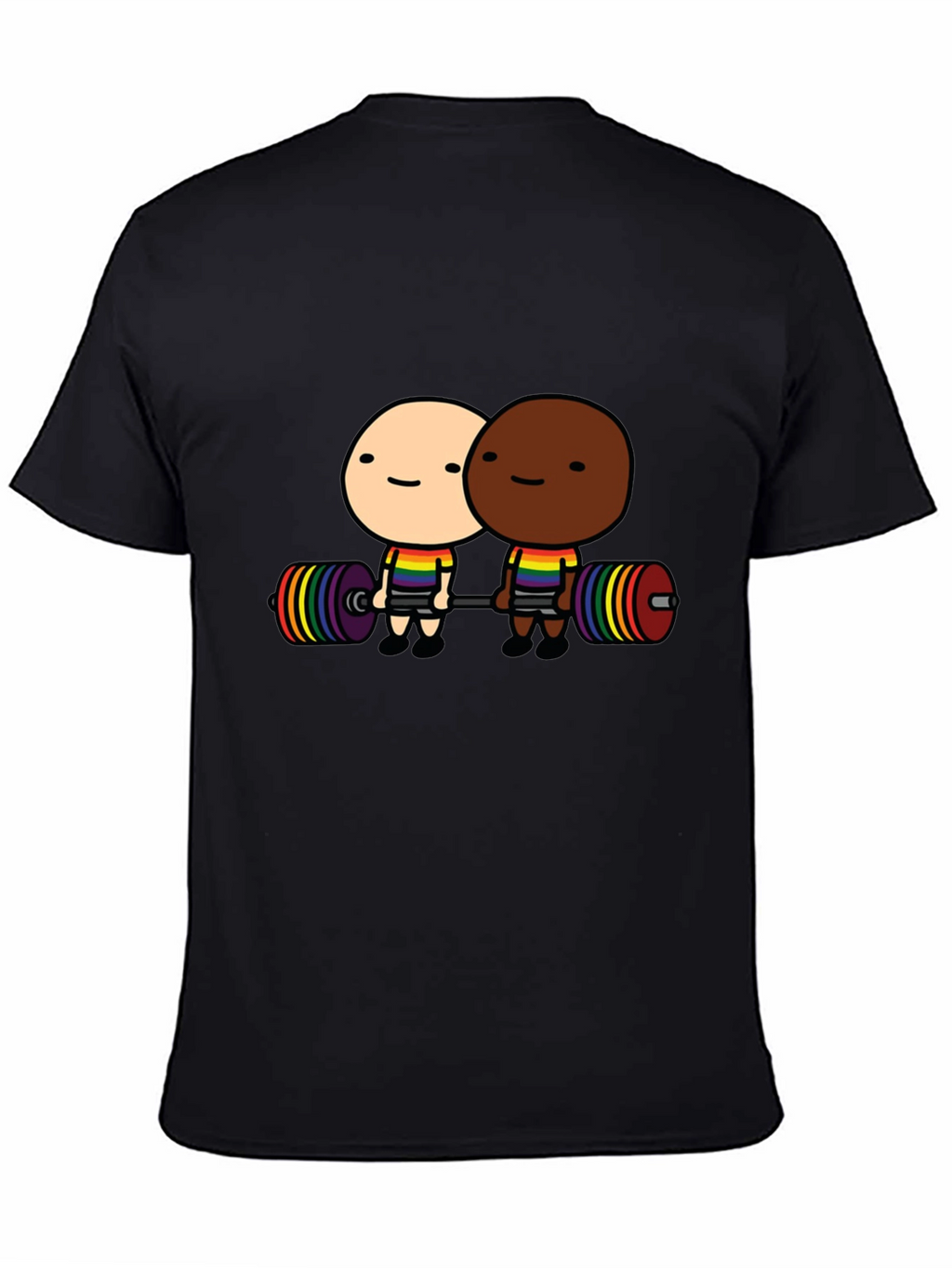 LGBTQ+ Pride Weightlifting T-Shirt