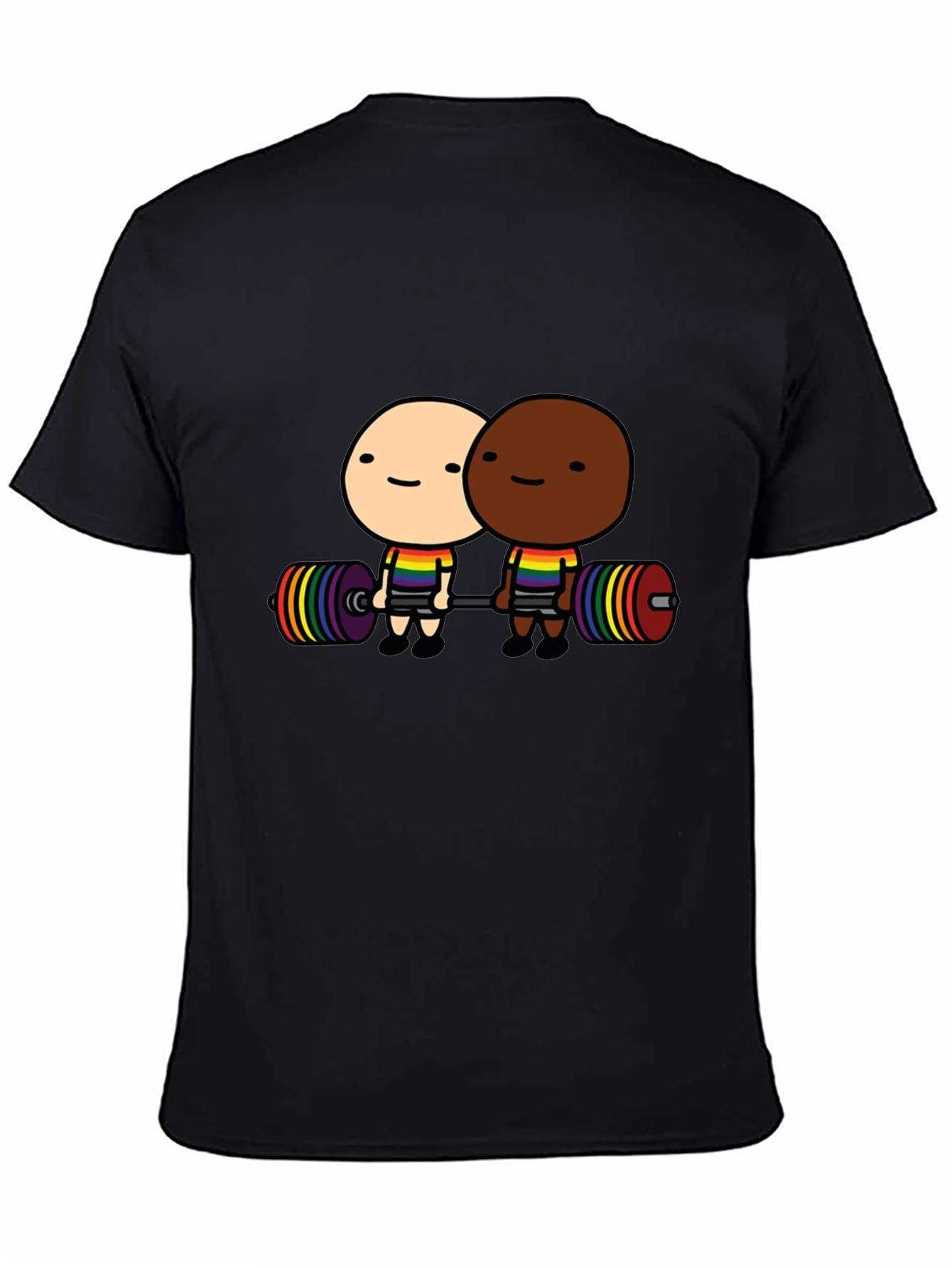 LGBTQ+ Pride Weightlifting T-Shirt