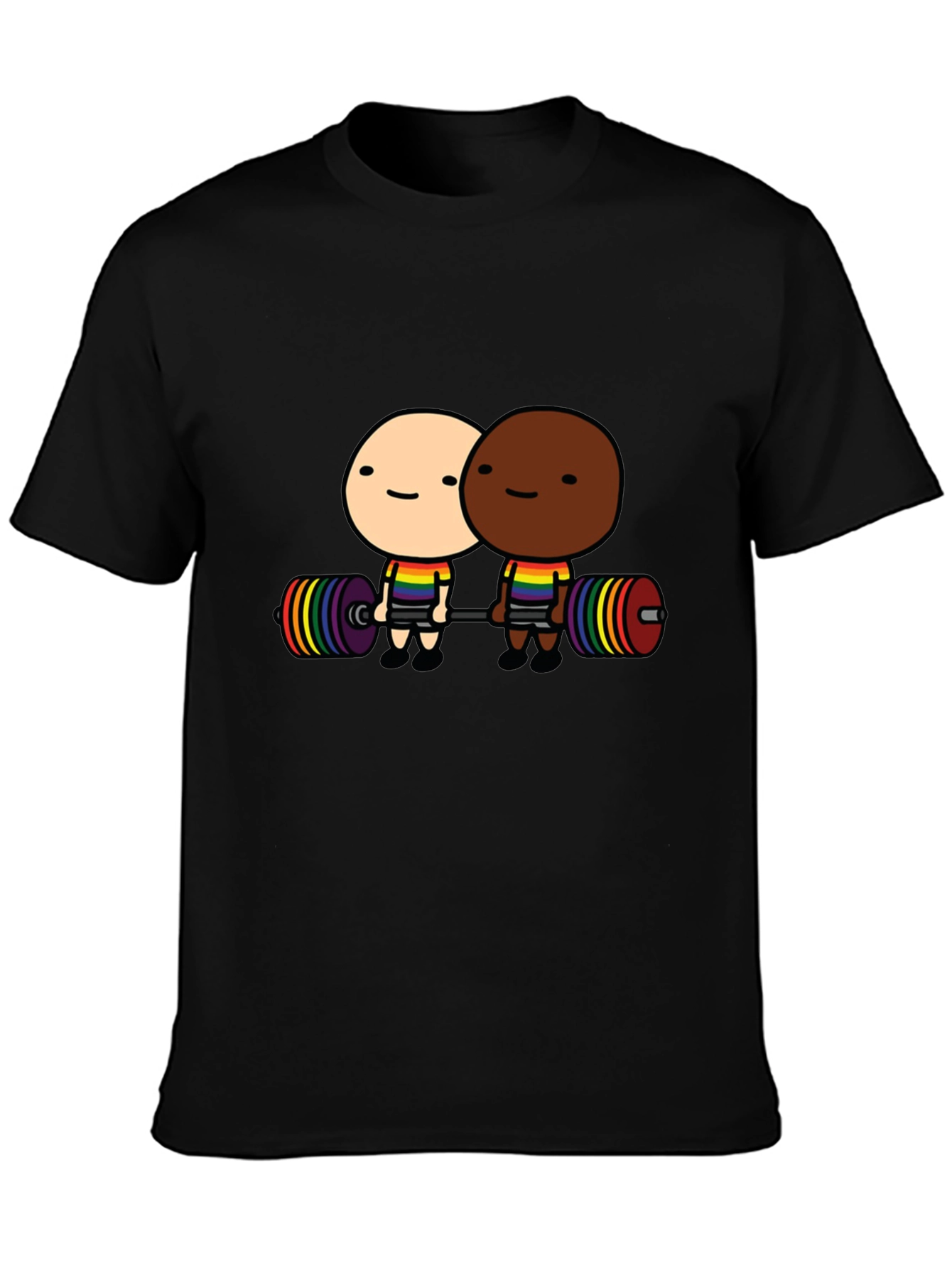 LGBTQ+ Pride Weightlifting T-Shirt