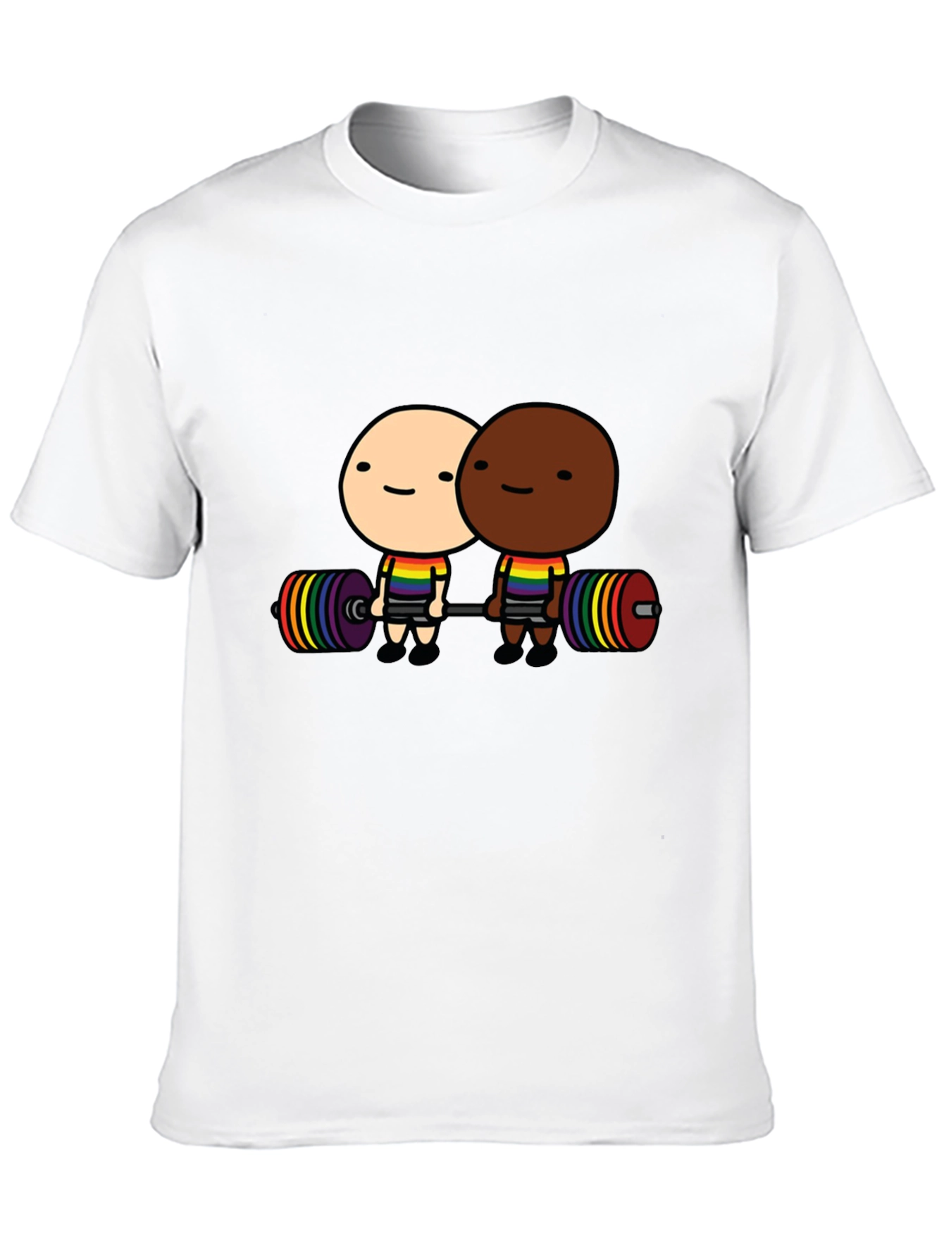LGBTQ+ Pride Weightlifting T-Shirt