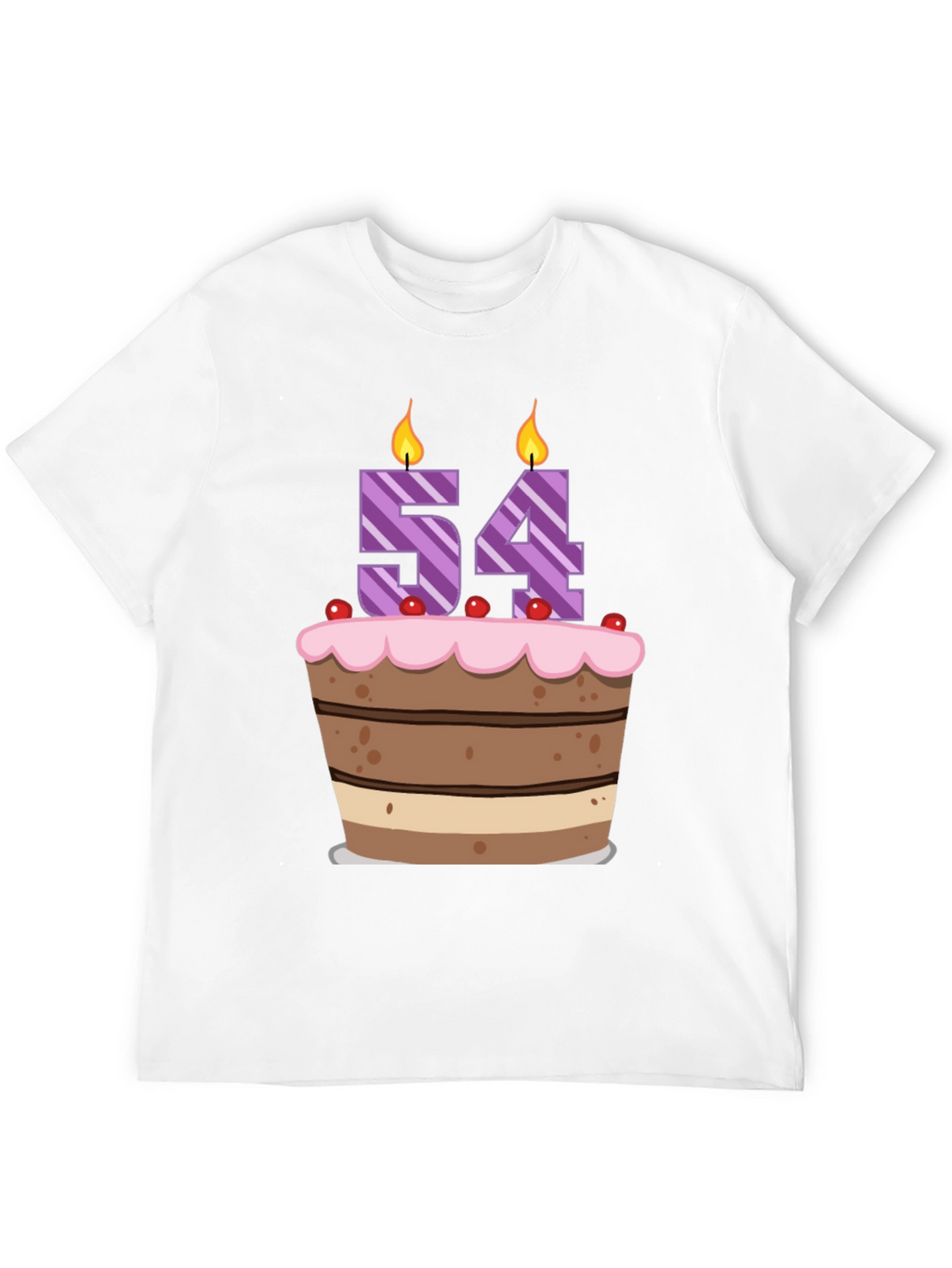 54th Birthday Cake T-Shirt
