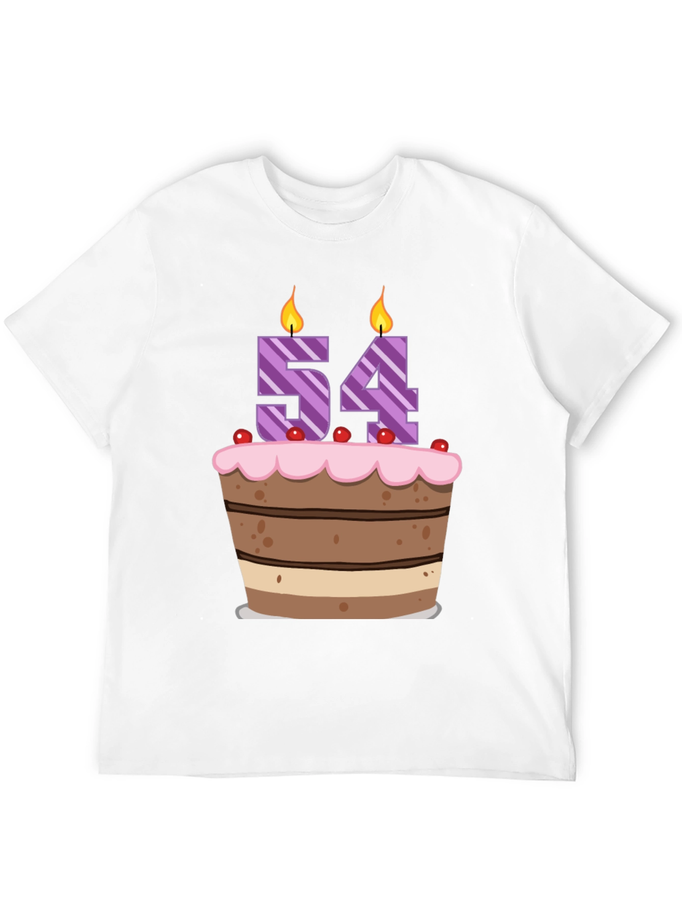 54th Birthday Cake T-Shirt