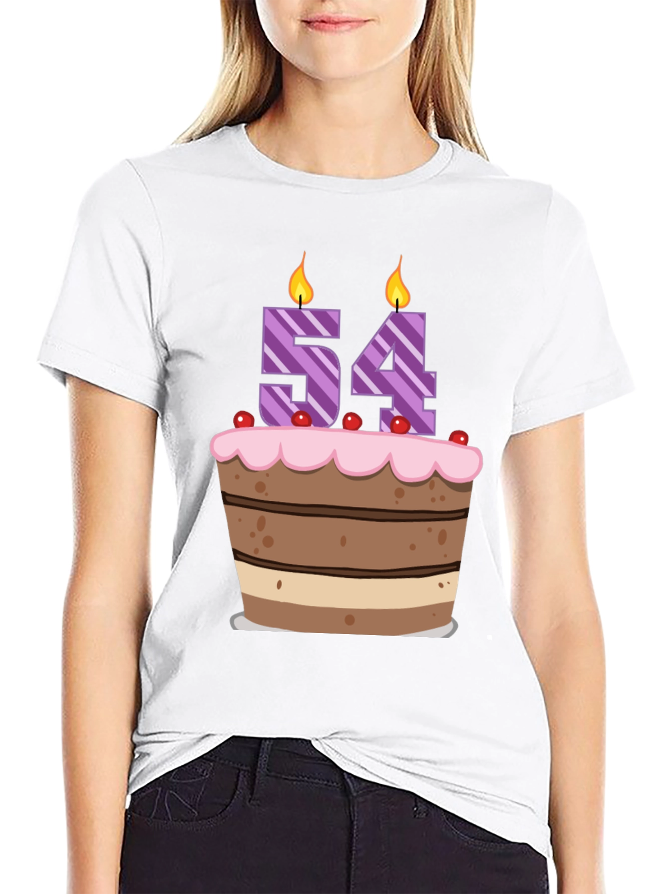 54th Birthday Cake T-Shirt