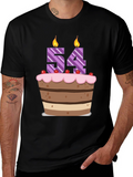 54th Birthday Cake T-Shirt