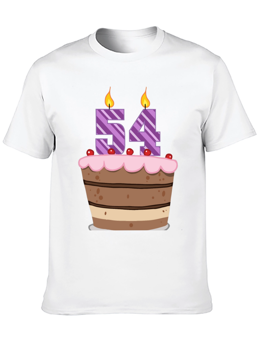 54th Birthday Cake T-Shirt