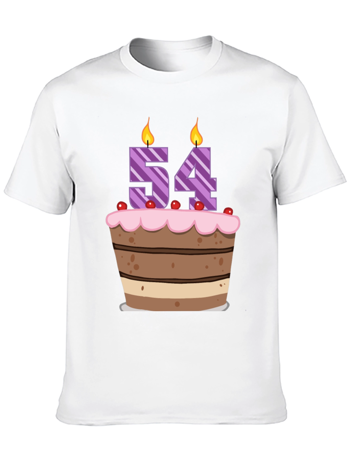 54th Birthday Cake T-Shirt