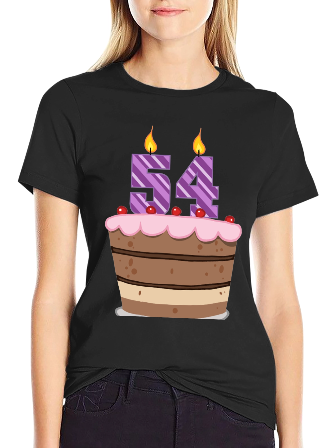 54th Birthday Cake T-Shirt