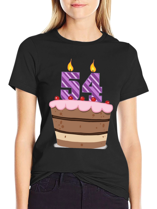 54th Birthday Cake T-Shirt