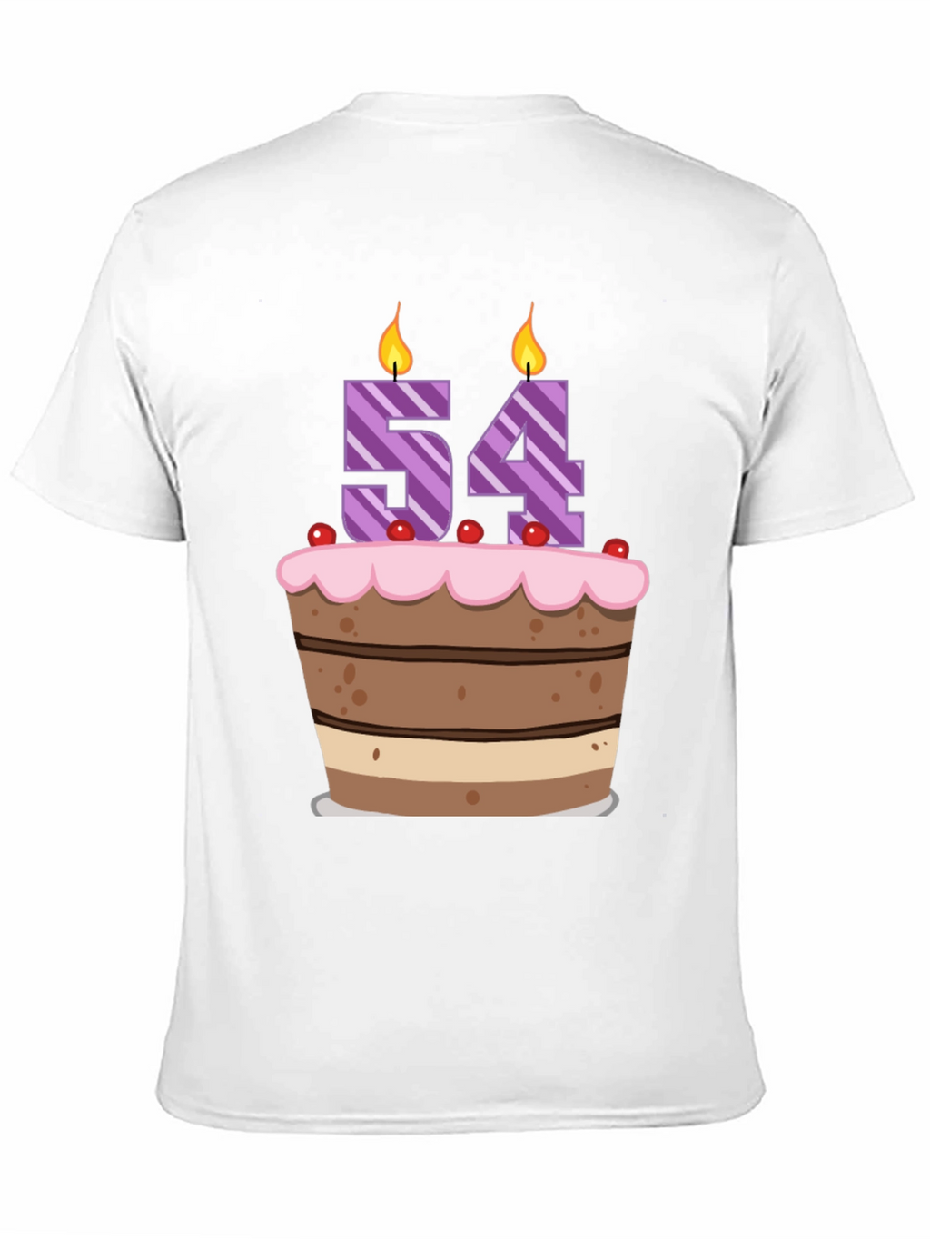 54th Birthday Cake T-Shirt