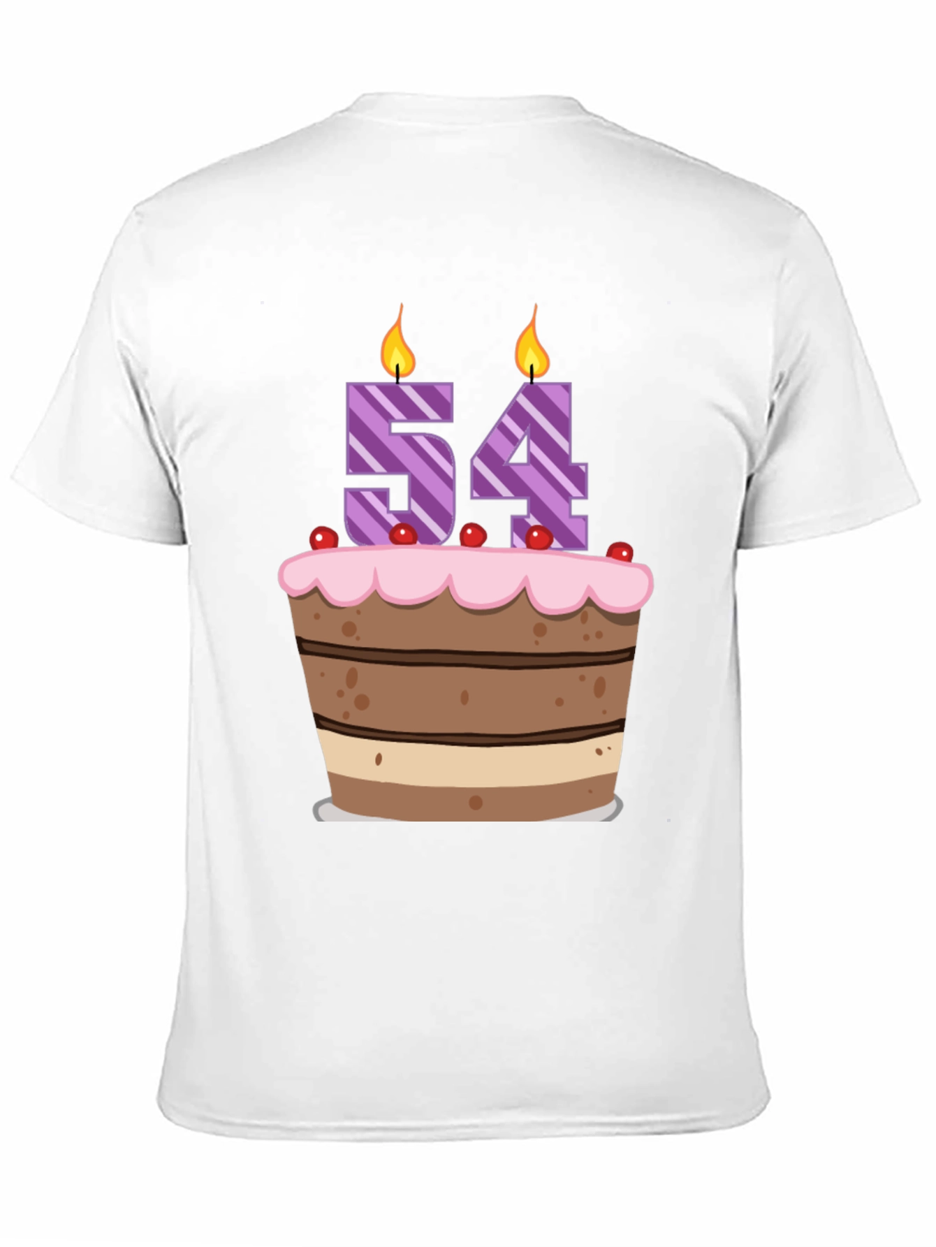 54th Birthday Cake T-Shirt