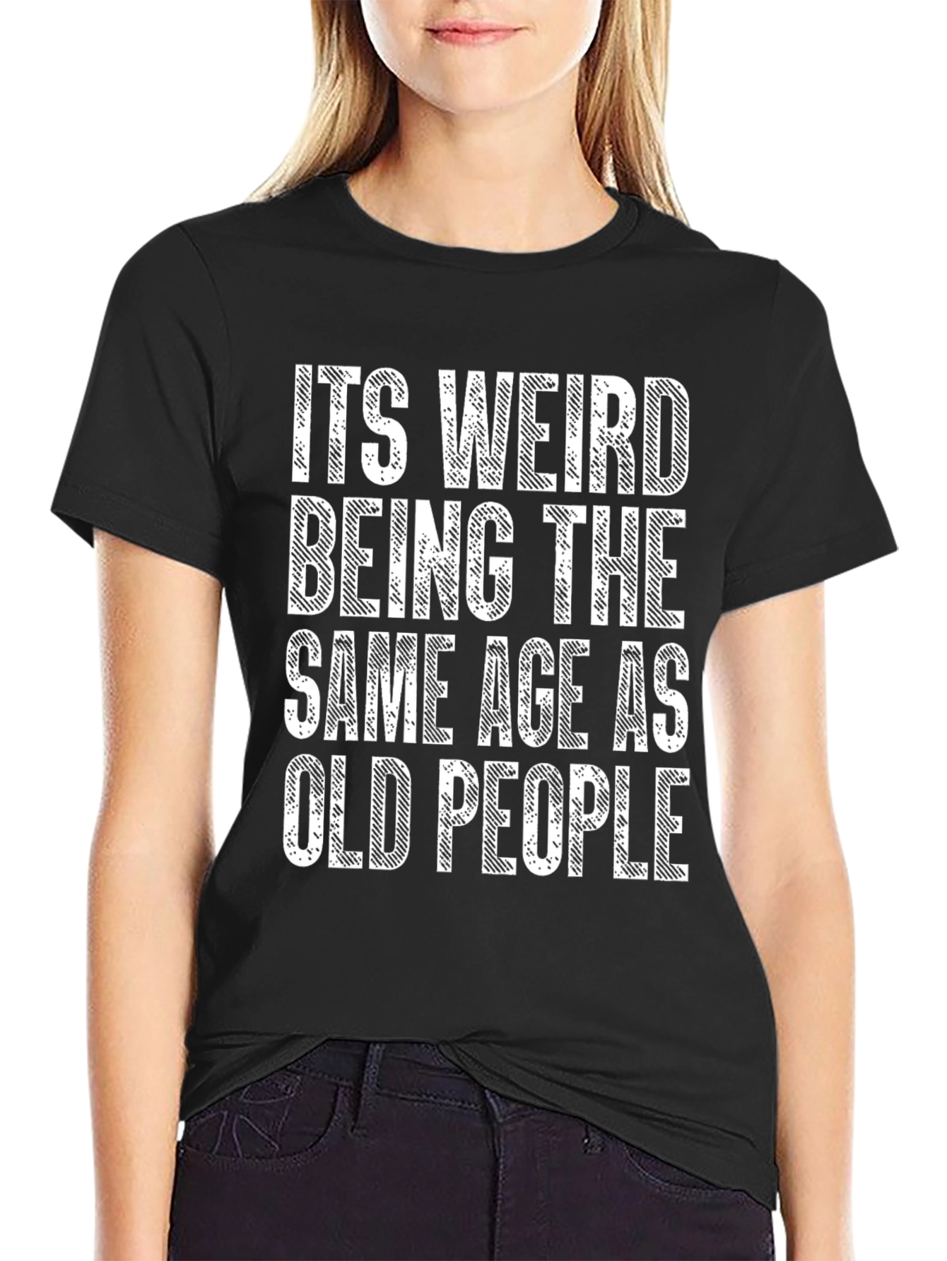 Funny Old People Graphic T-Shirt