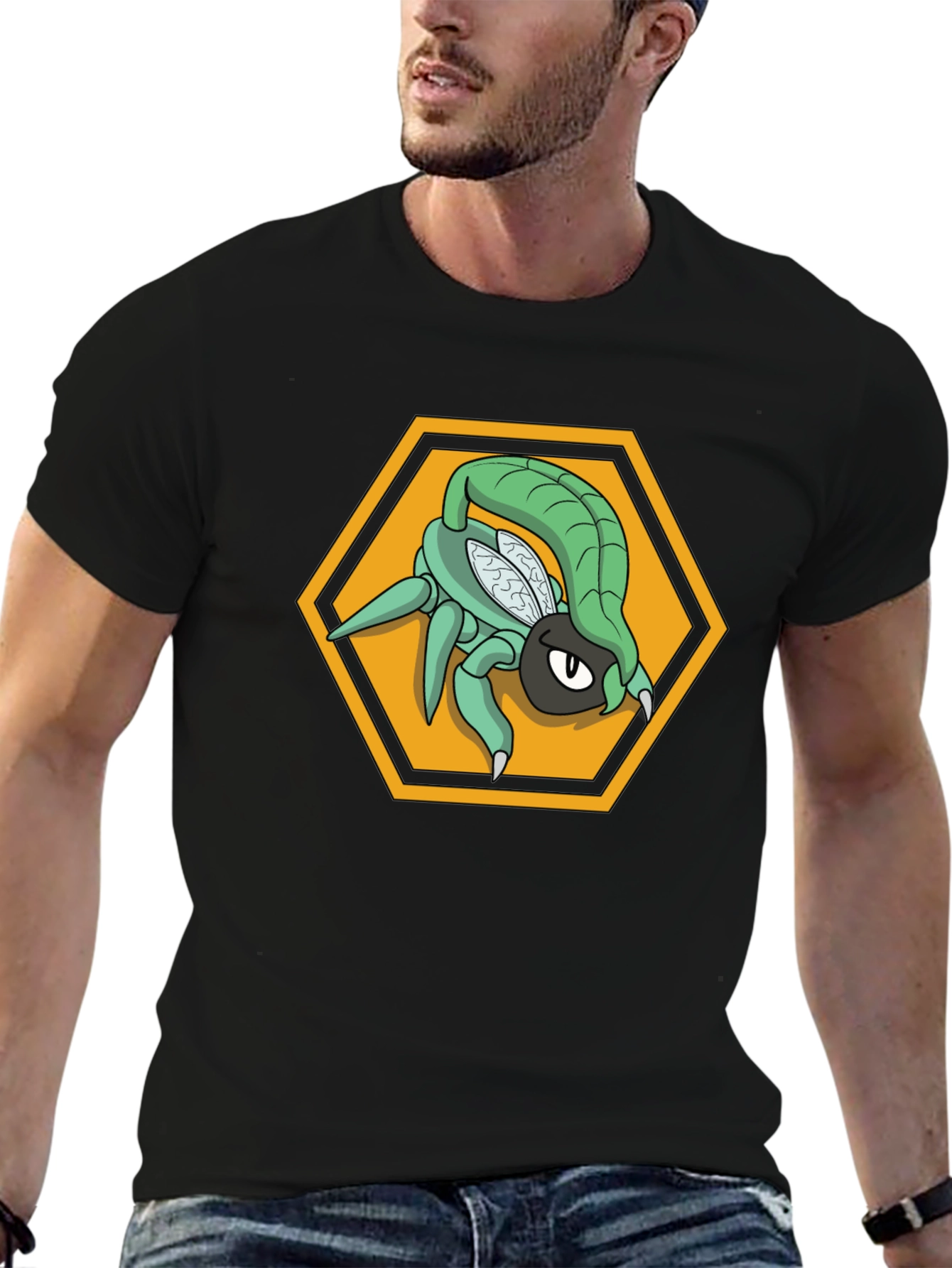 Bug Pokemon T-Shirt - Black