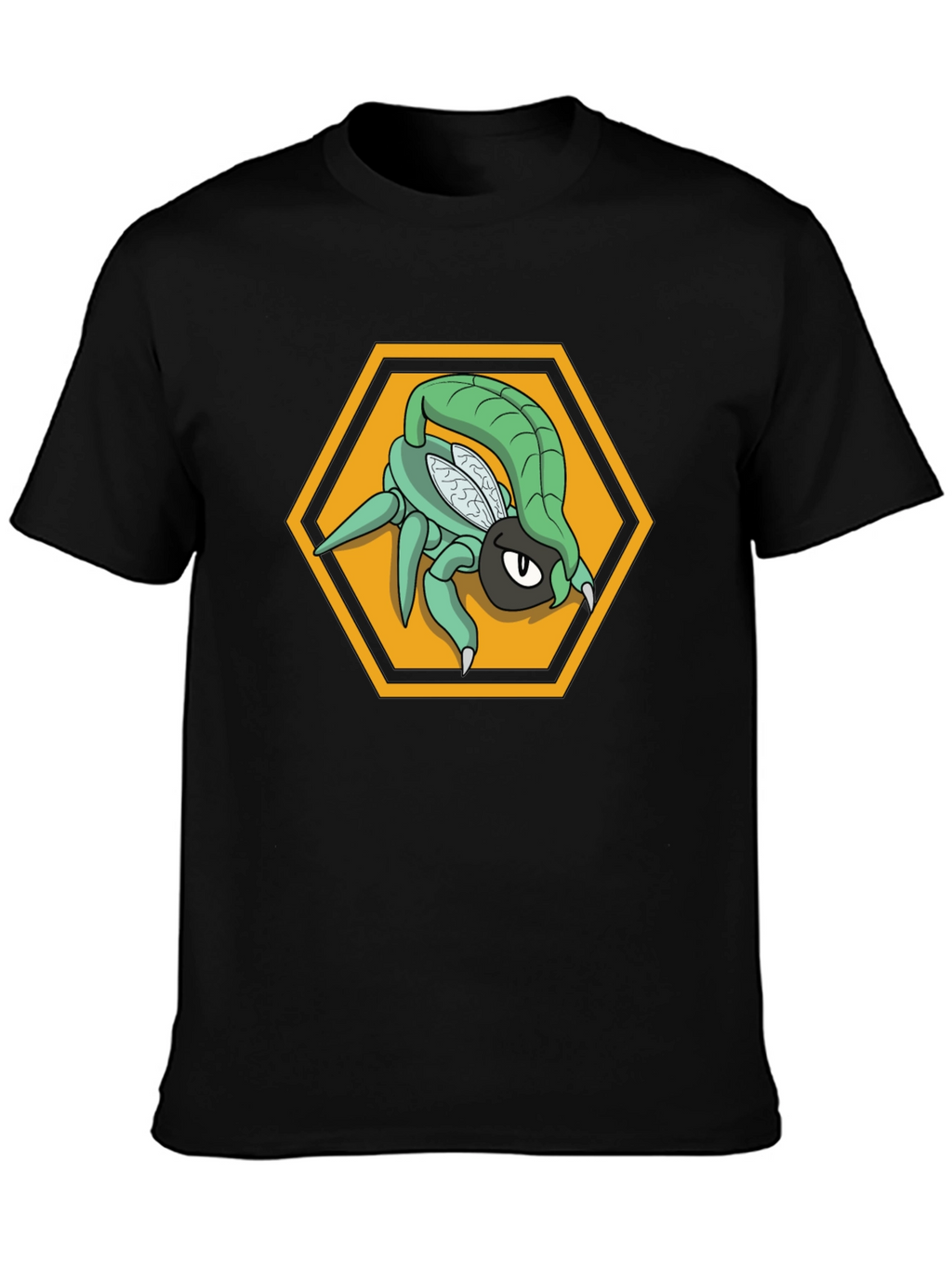 Bug Pokemon T-Shirt - Black