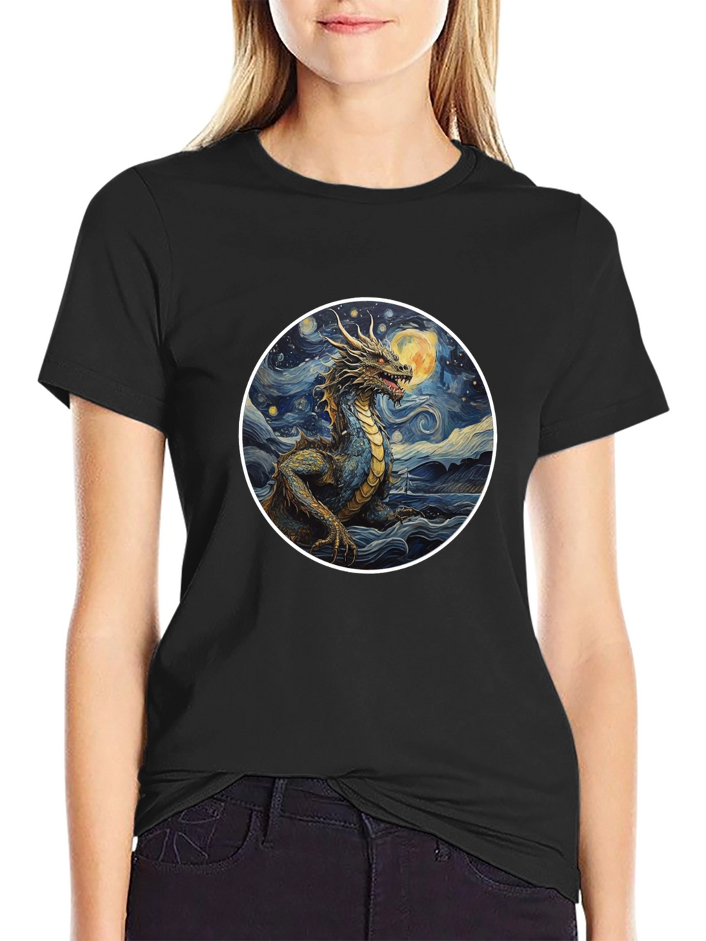 Dragon in the Night T-Shirt