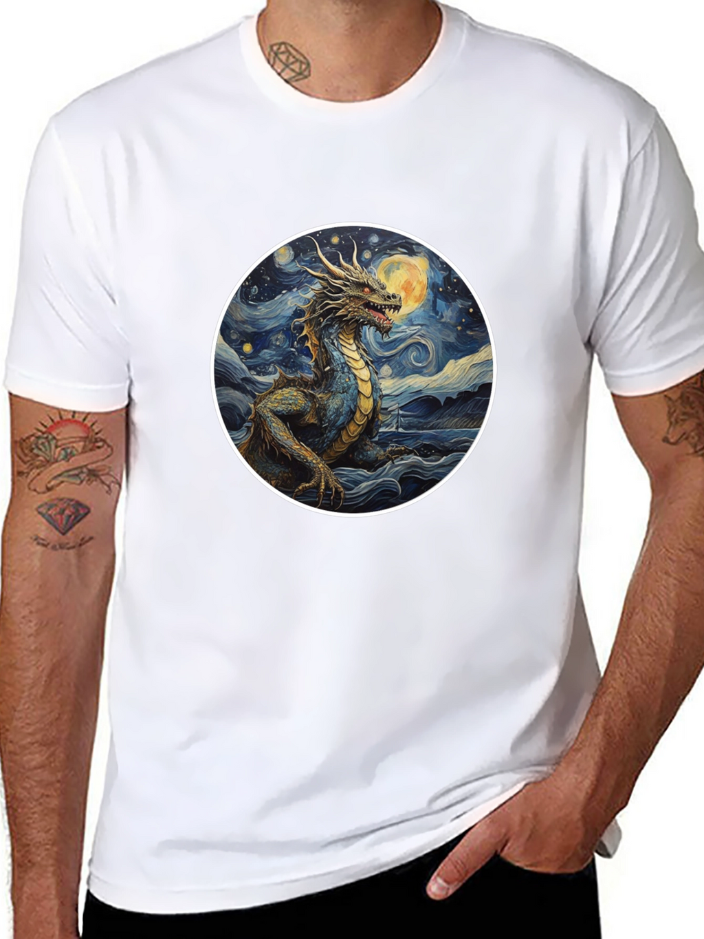 Dragon in the Night T-Shirt