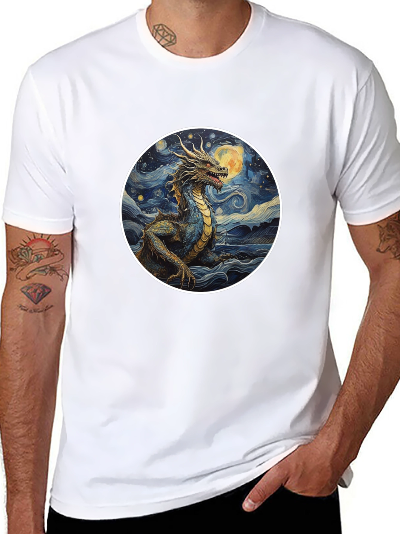 Dragon in the Night T-Shirt