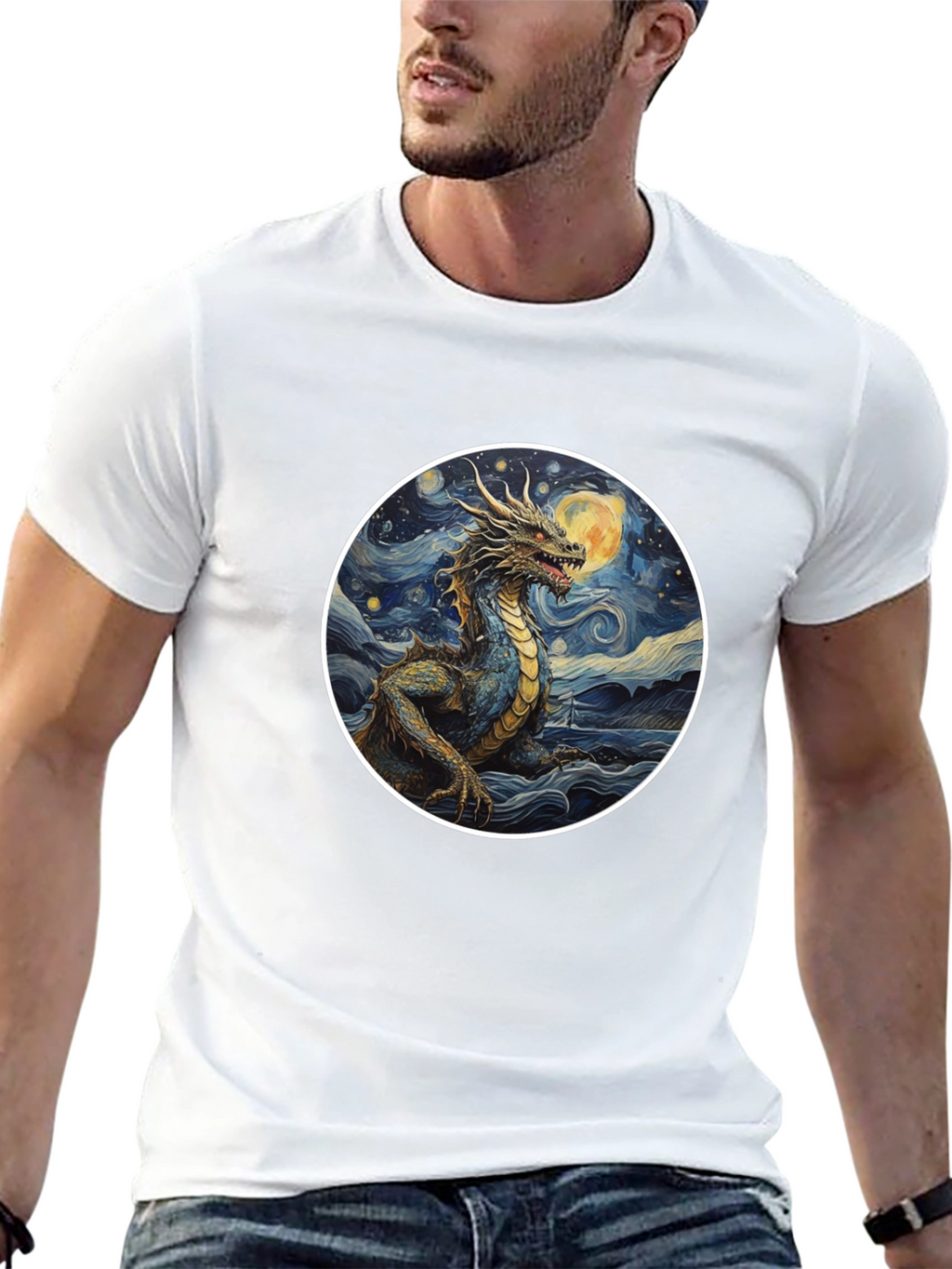 Dragon in the Night T-Shirt