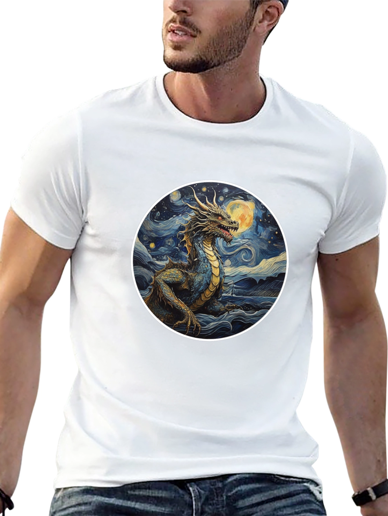 Dragon in the Night T-Shirt