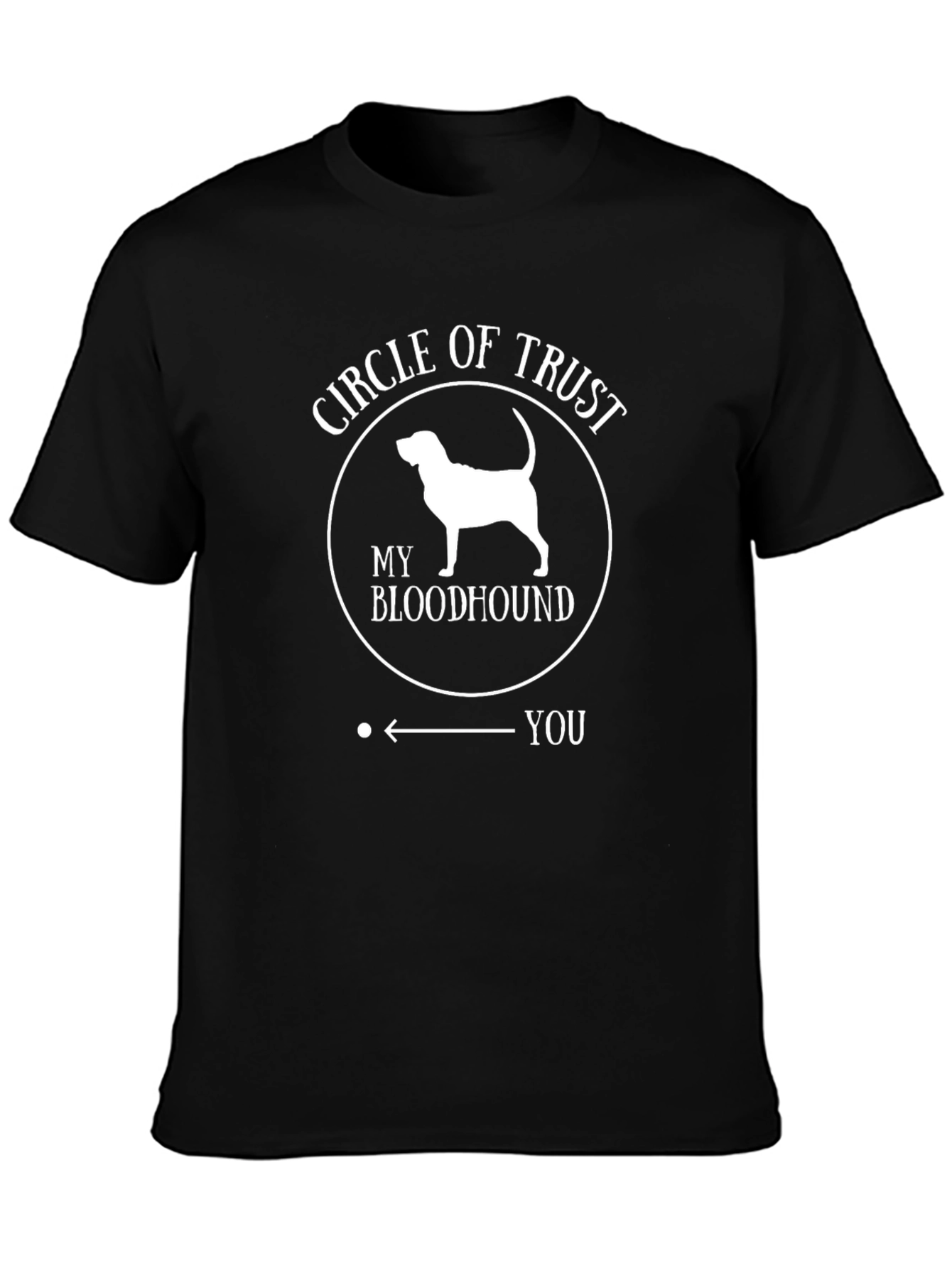 Circle of Trust Bloodhound Graphic Tee