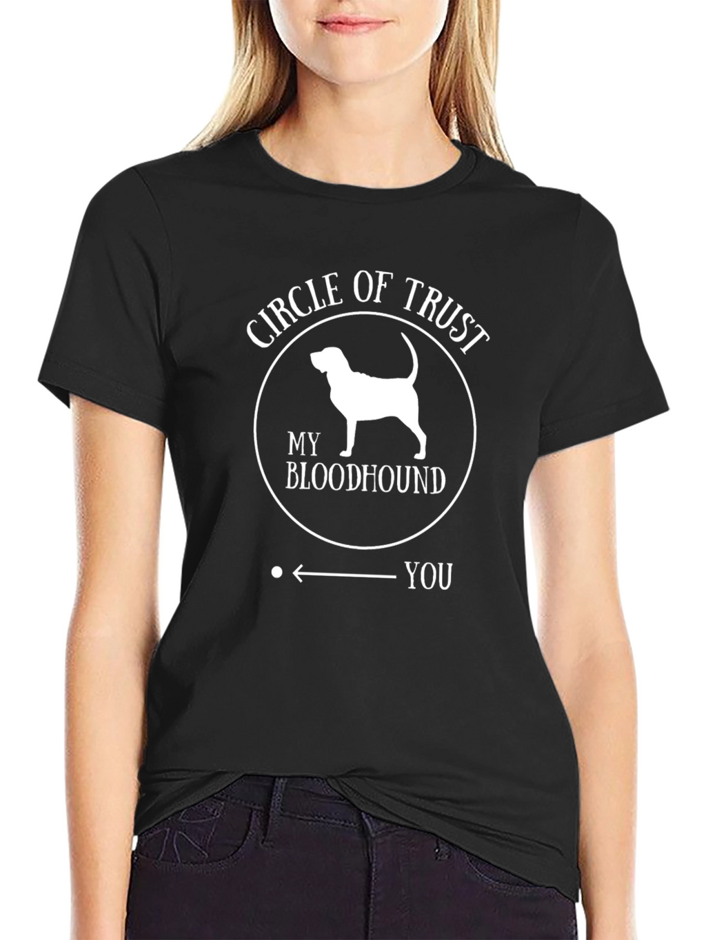 Circle of Trust Bloodhound Graphic Tee