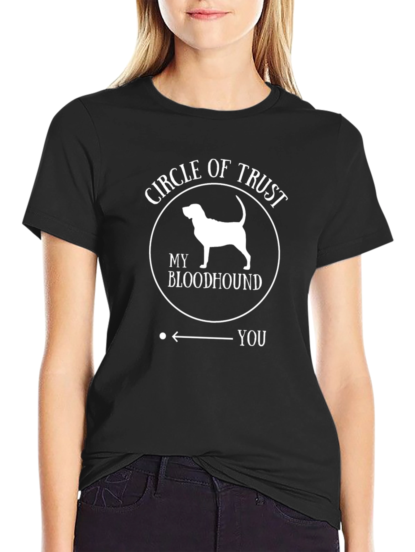 Circle of Trust Bloodhound Graphic Tee