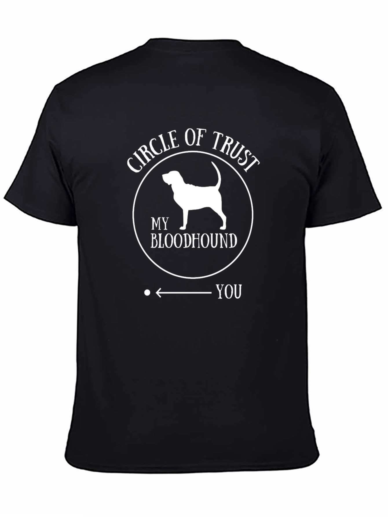 Circle of Trust Bloodhound Graphic Tee