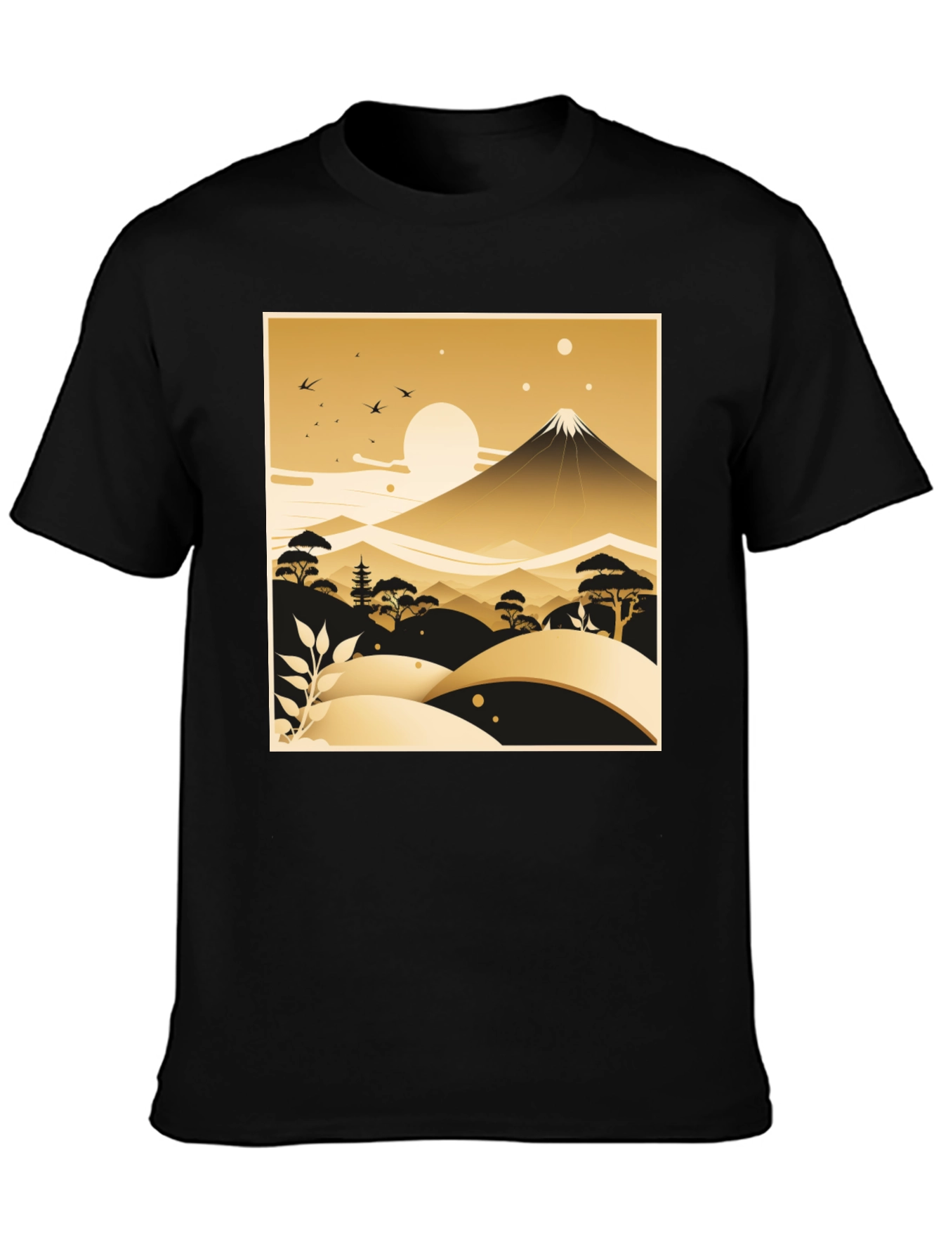 Japanese Landscape Graphic Tee