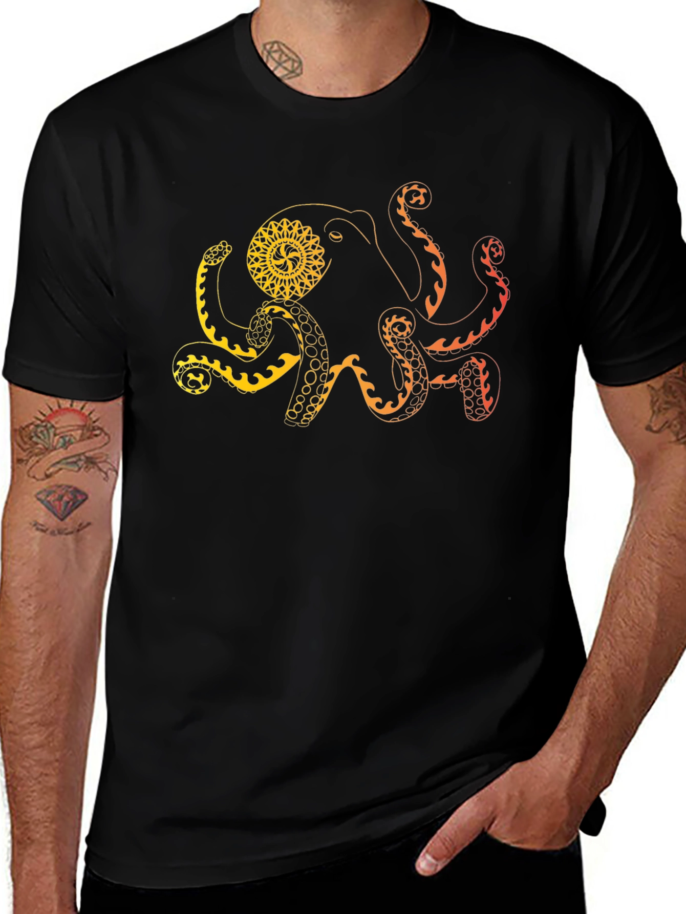 Octopus Graphic Tee - Bold & Unique
