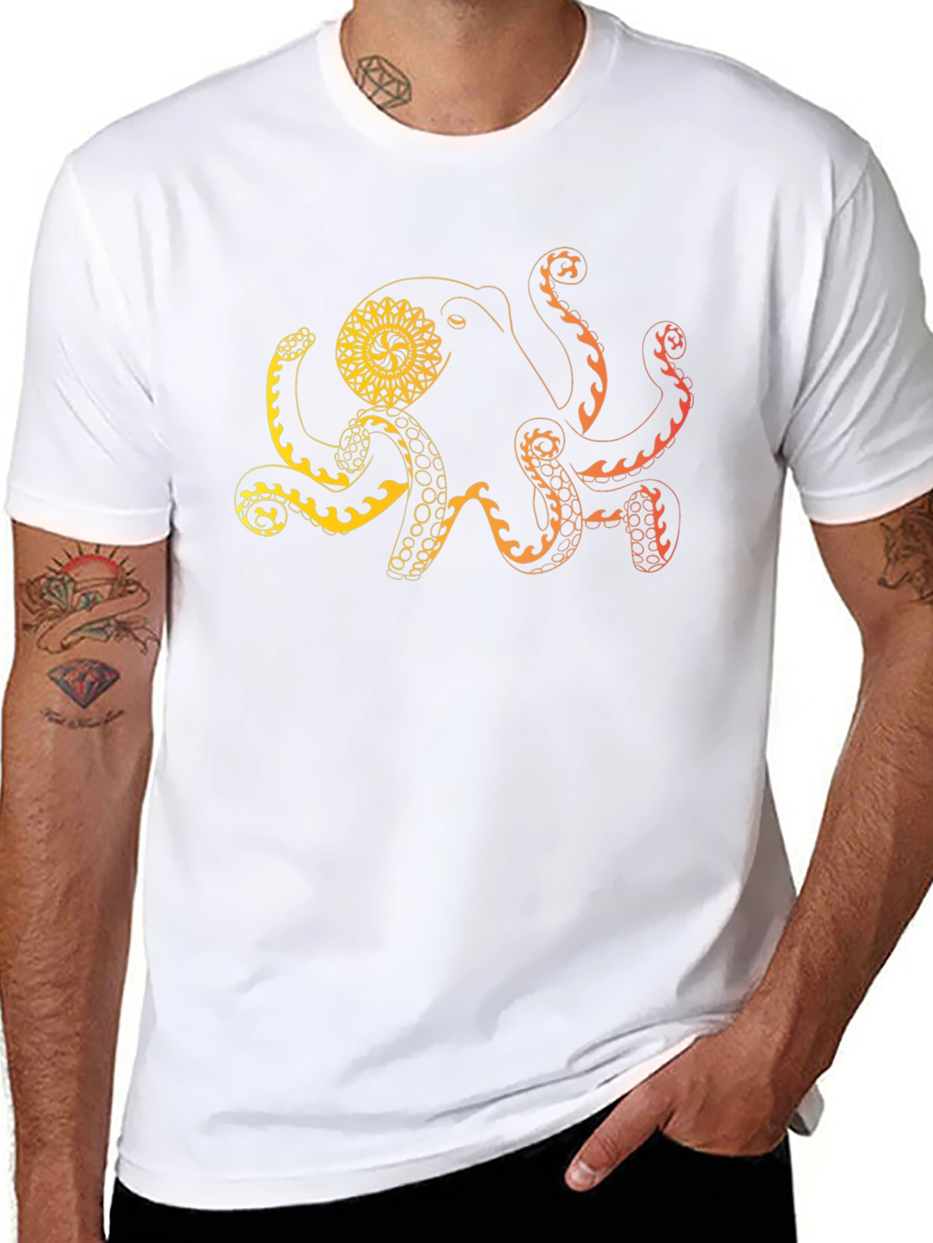 Octopus Graphic Tee - Bold & Unique