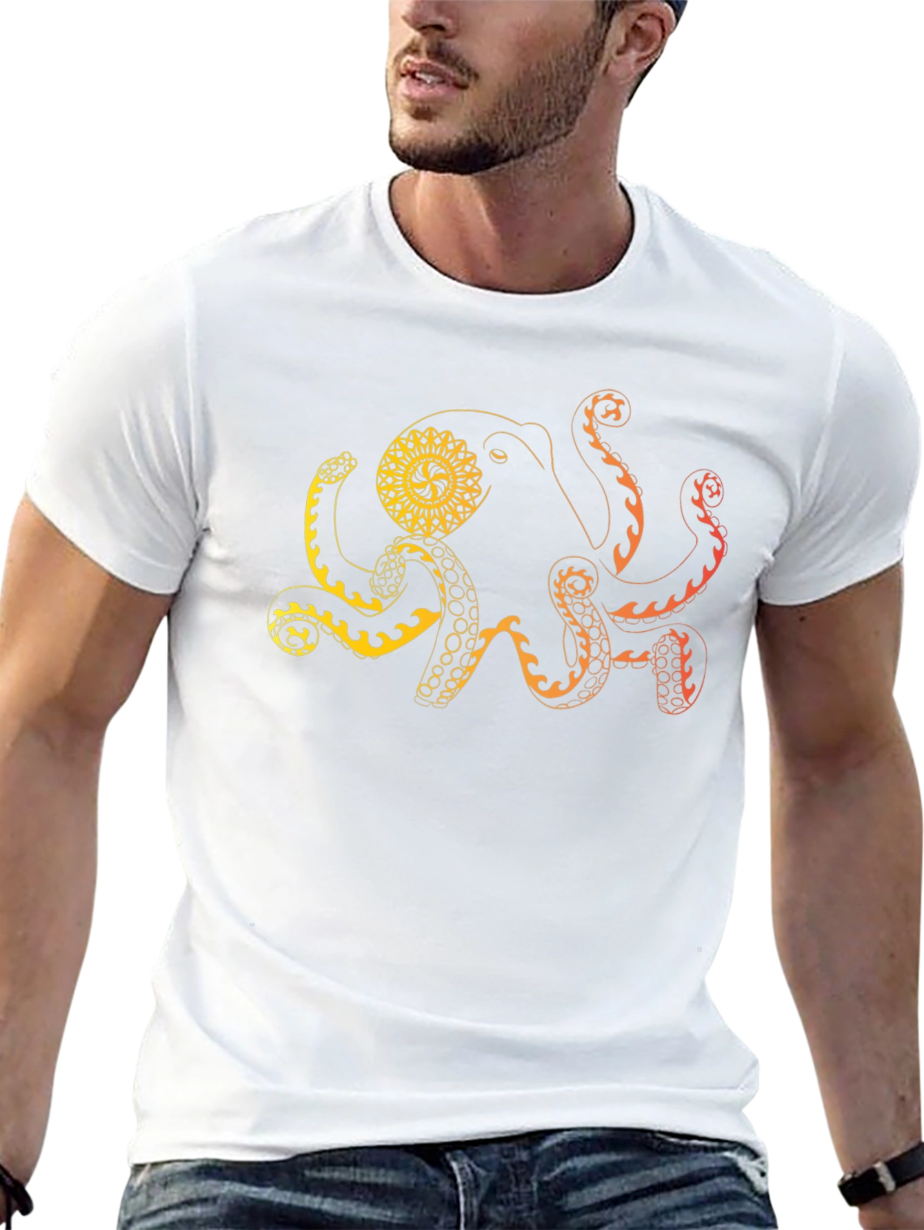 Octopus Graphic Tee - Bold & Unique