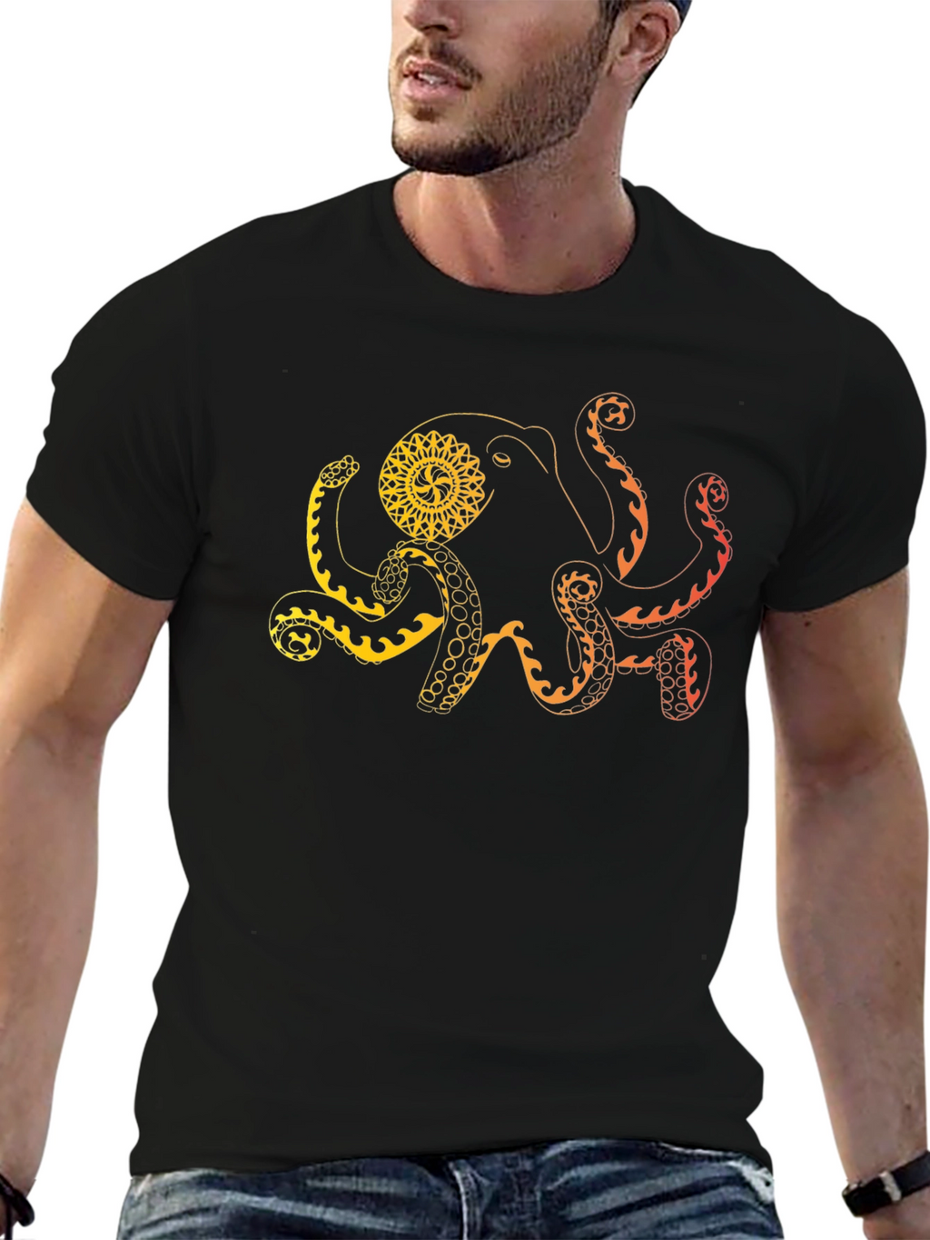 Octopus Graphic Tee - Bold & Unique