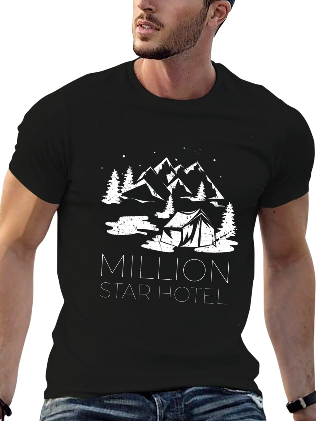 Million Star Hotel Camping Tee