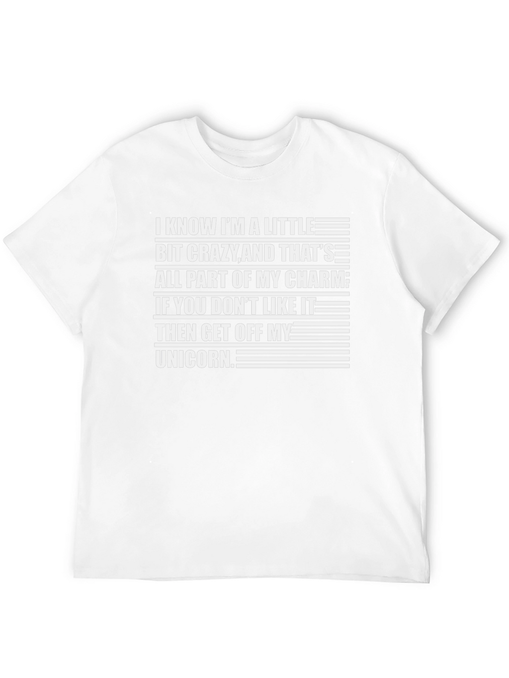 Crazy Charm Unicorn Graphic T-Shirt
