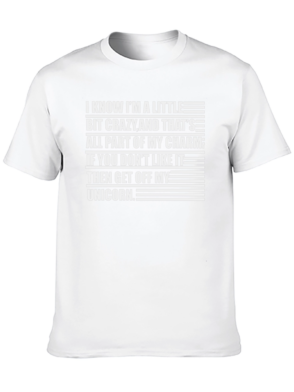 Crazy Charm Unicorn Graphic T-Shirt