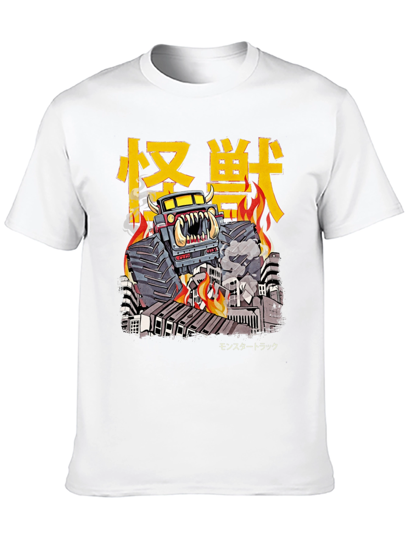 Monster Truck T-Shirt - Kaiju Style Graphic Tee
