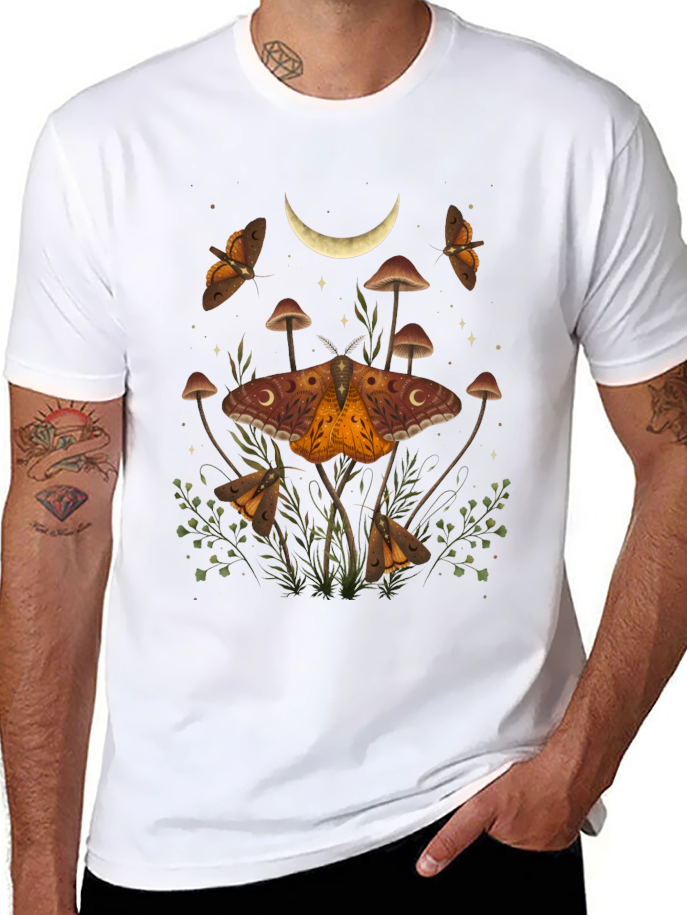 Moth & Moon Graphic Tee