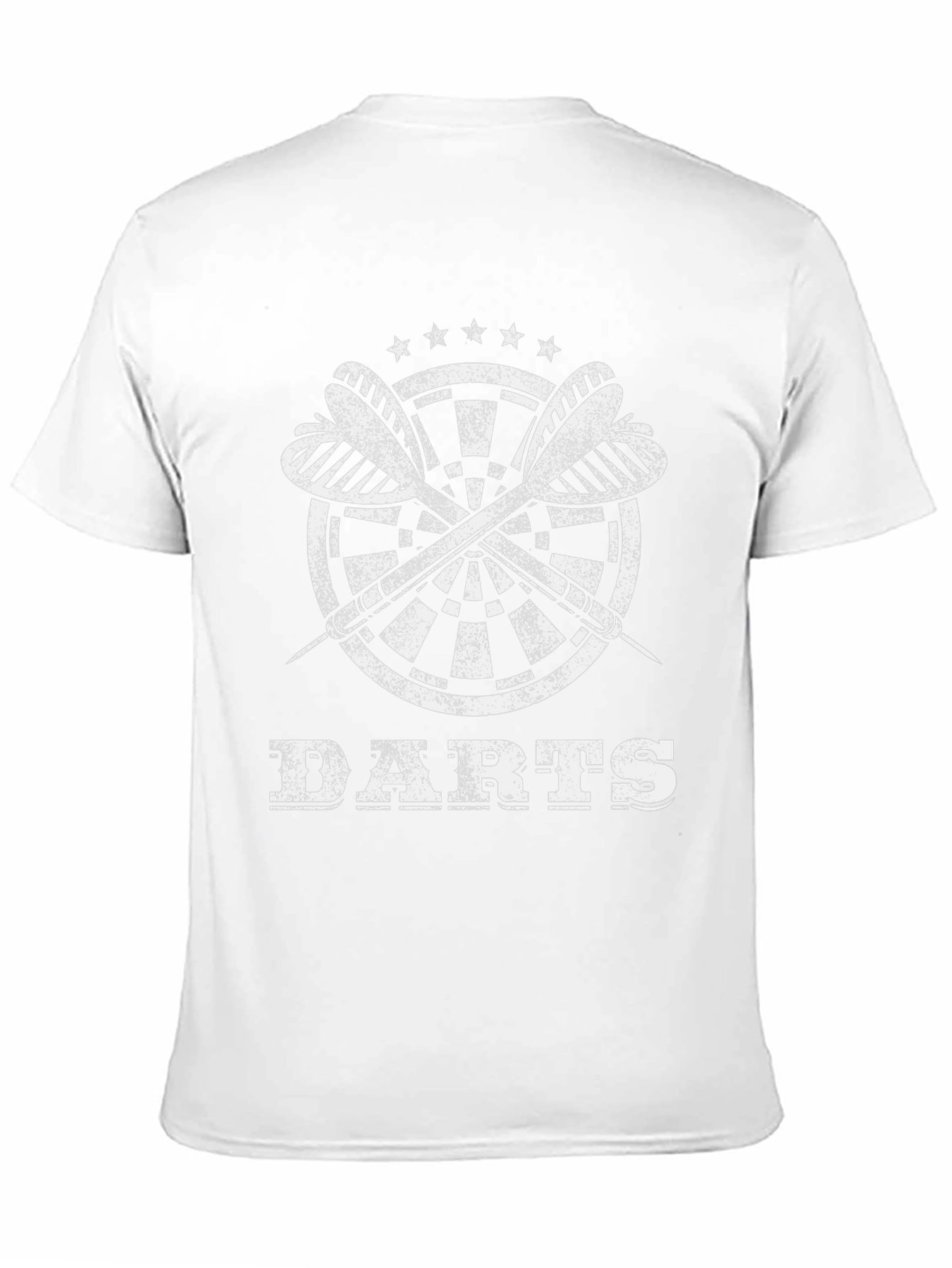 Darts Graphic T-Shirt - Target & Arrows Design