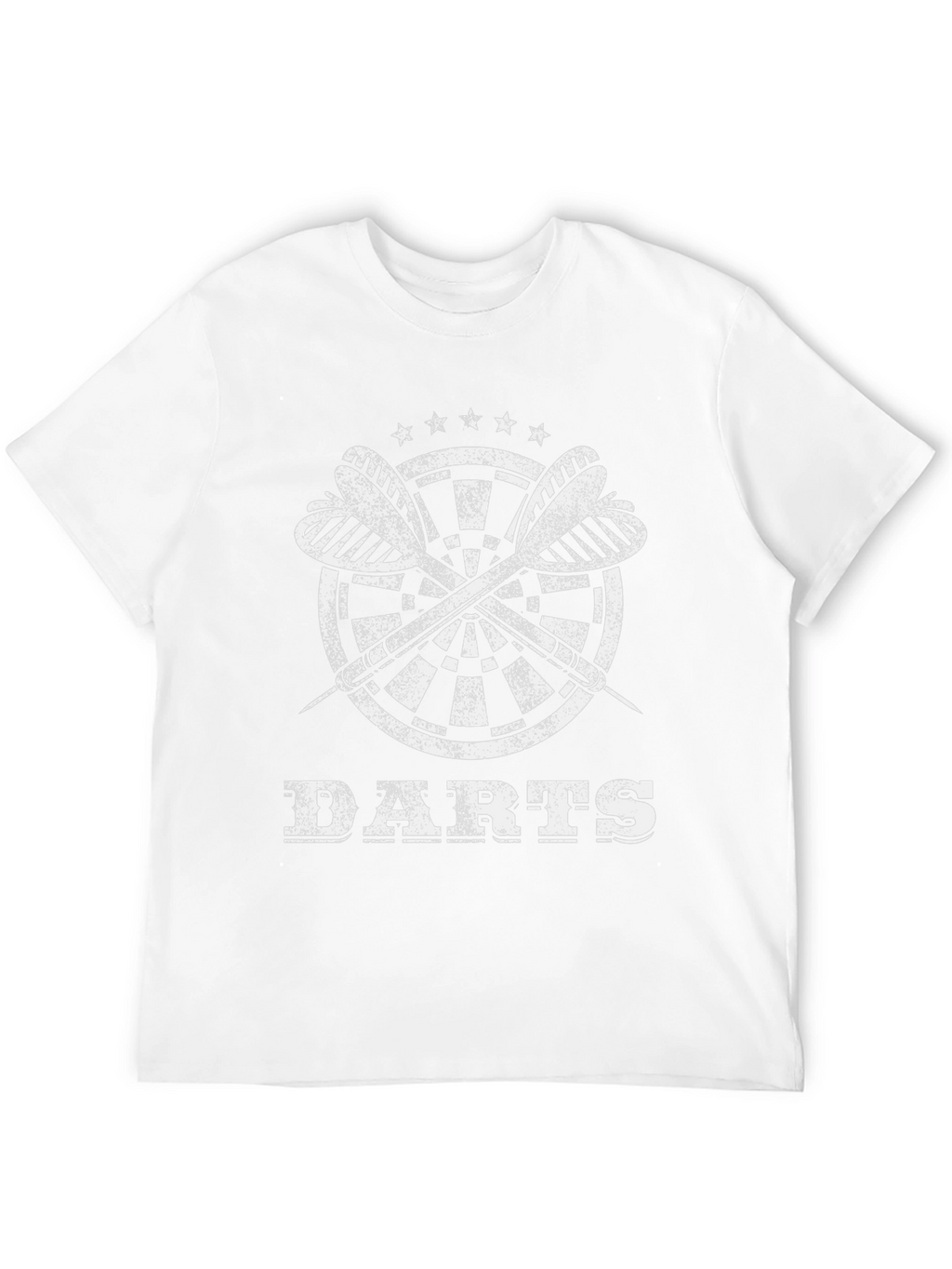 Darts Graphic T-Shirt - Target & Arrows Design